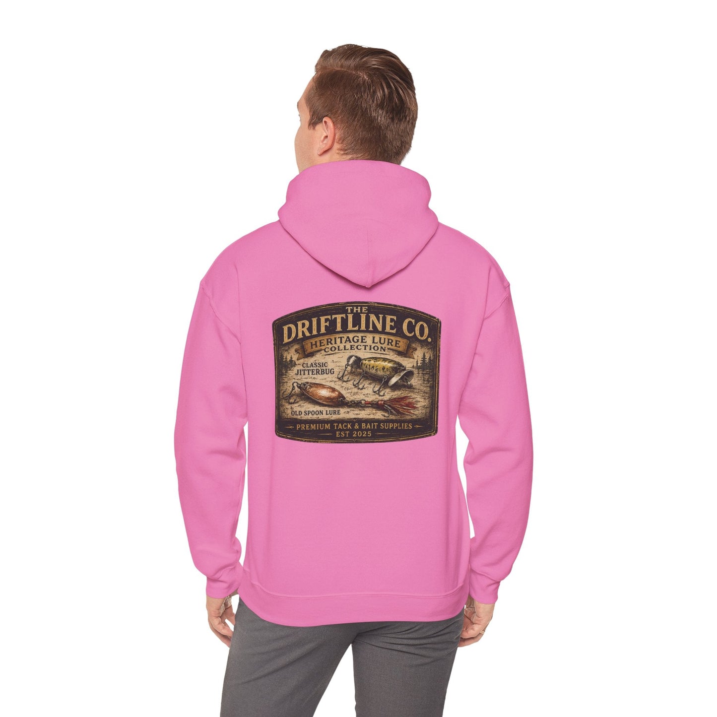 The Driftline Company Heritage Lure Collection Hoodie - SJM Print Store