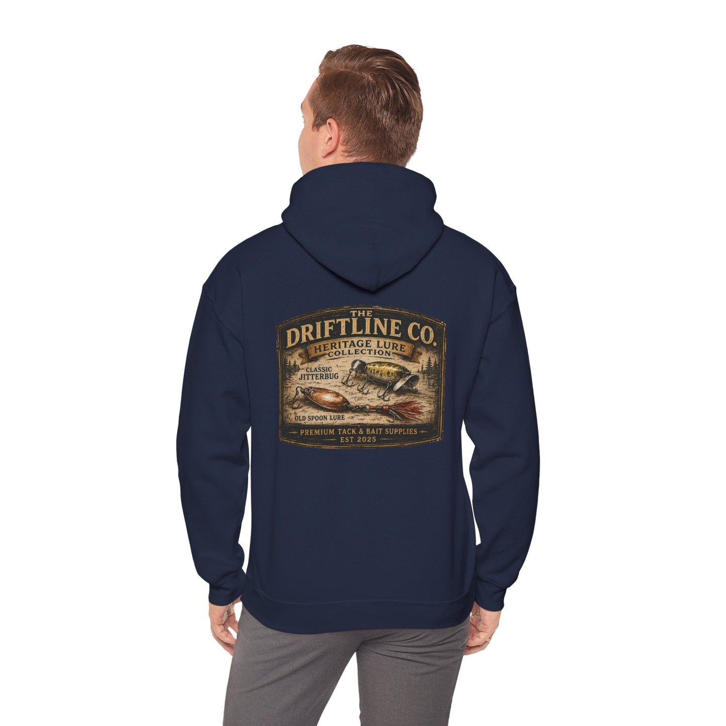The Driftline Company Heritage Lure Collection Hoodie - SJM Print Store