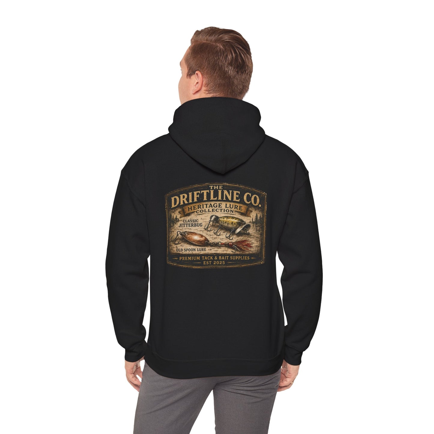 The Driftline Company Heritage Lure Collection Hoodie - SJM Print Store
