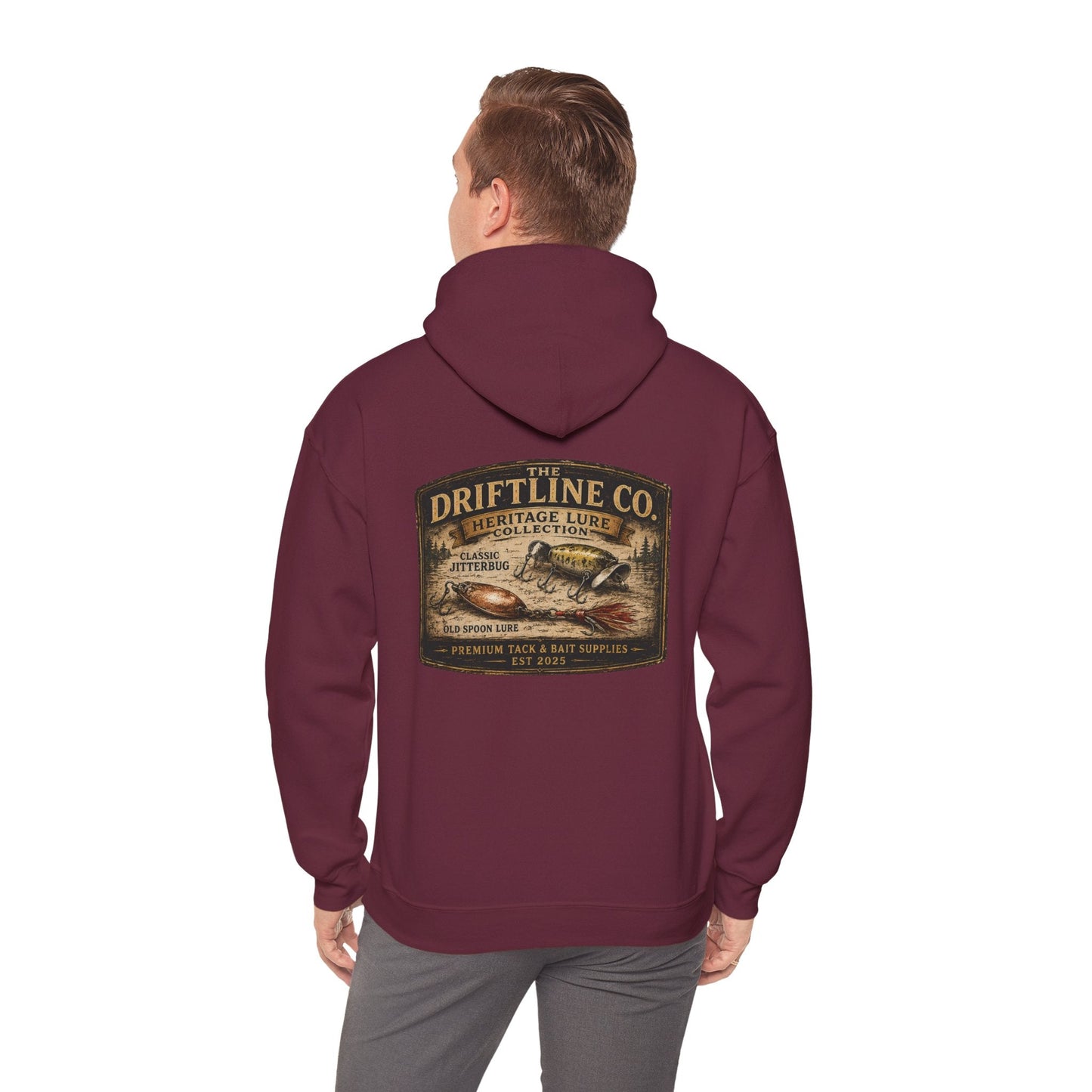The Driftline Company Heritage Lure Collection Hoodie - SJM Print Store