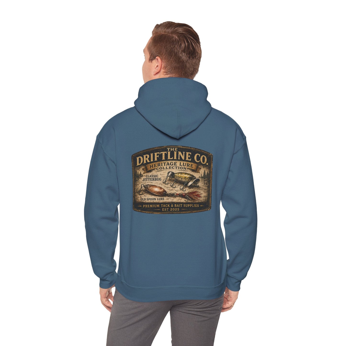 The Driftline Company Heritage Lure Collection Hoodie - SJM Print Store