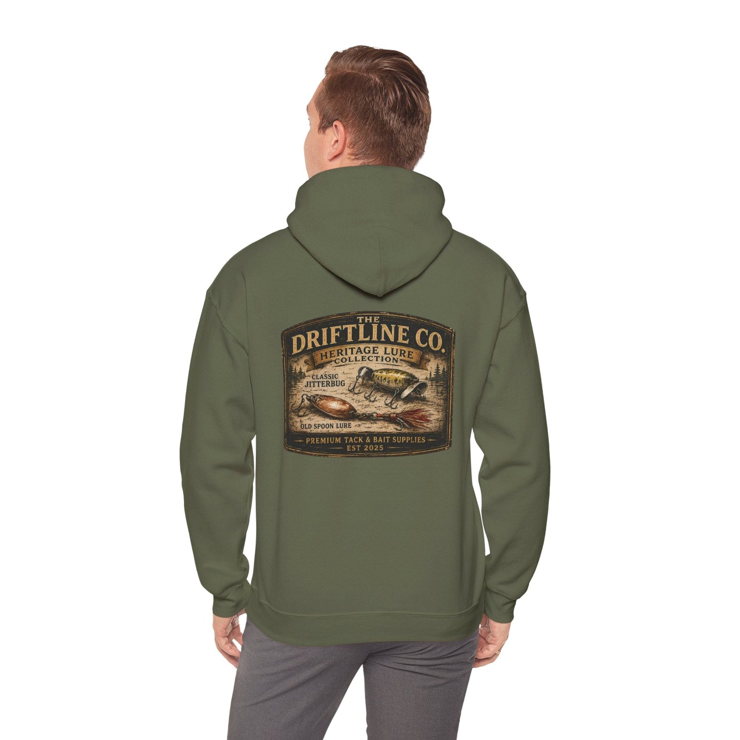 The Driftline Company Heritage Lure Collection Hoodie - SJM Print Store