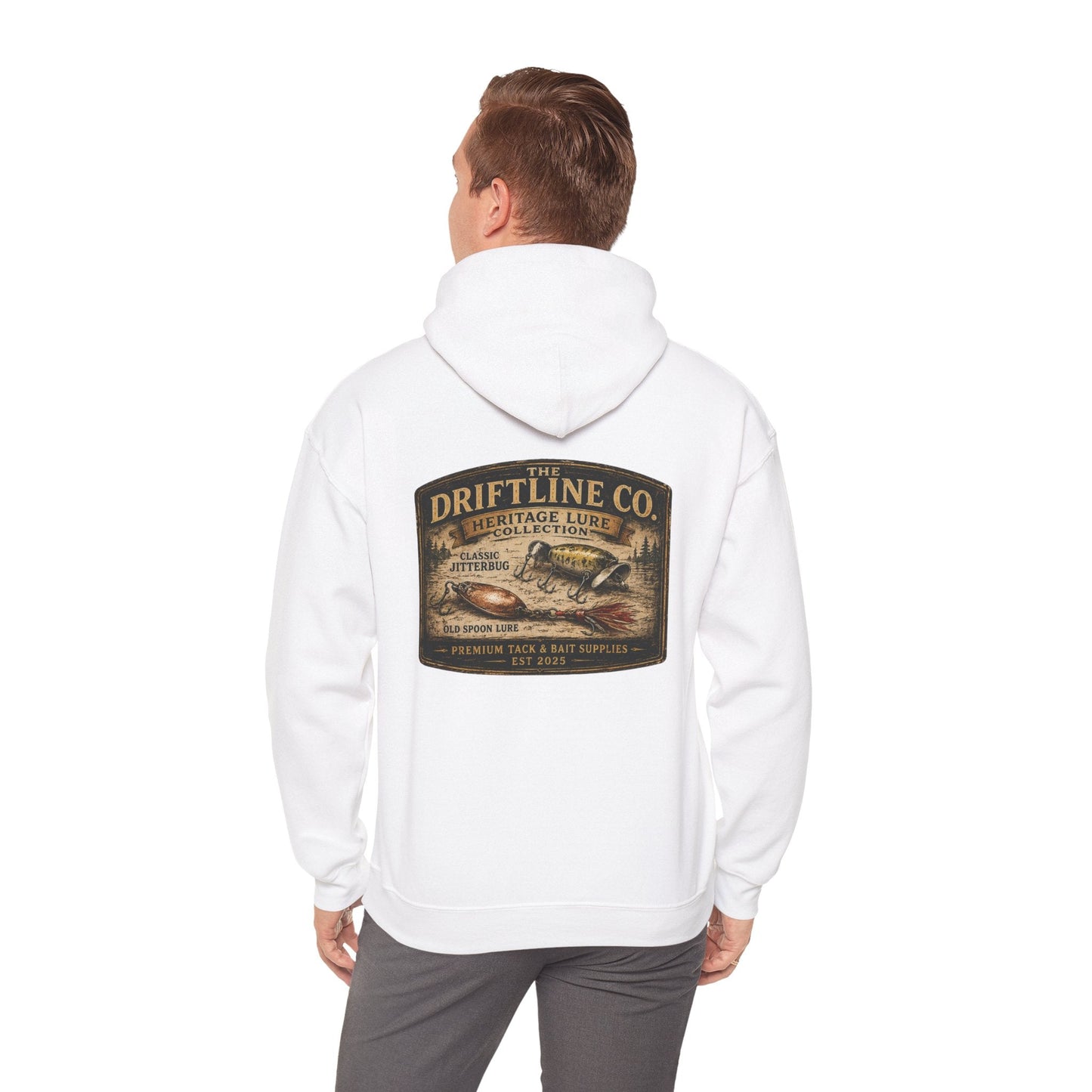 The Driftline Company Heritage Lure Collection Hoodie - SJM Print Store