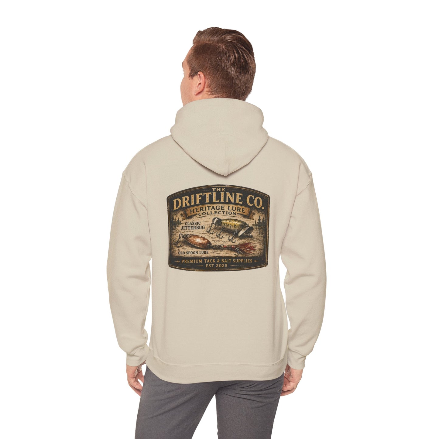 The Driftline Company Heritage Lure Collection Hoodie - SJM Print Store