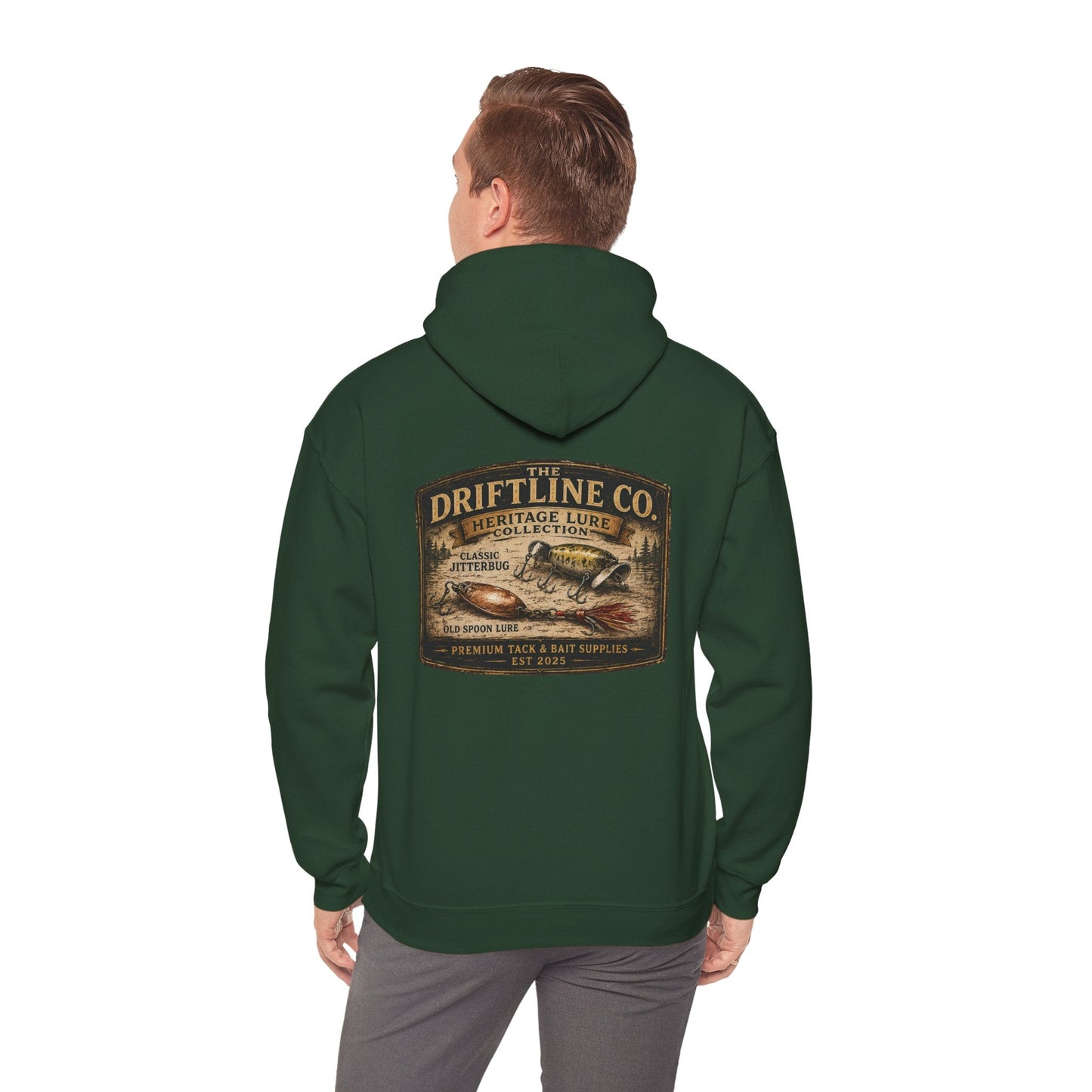 The Driftline Company Heritage Lure Collection Hoodie - SJM Print Store