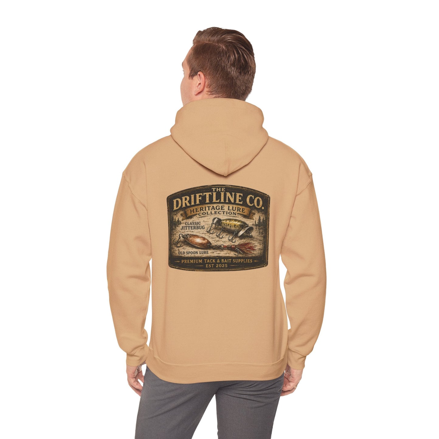 The Driftline Company Heritage Lure Collection Hoodie - SJM Print Store