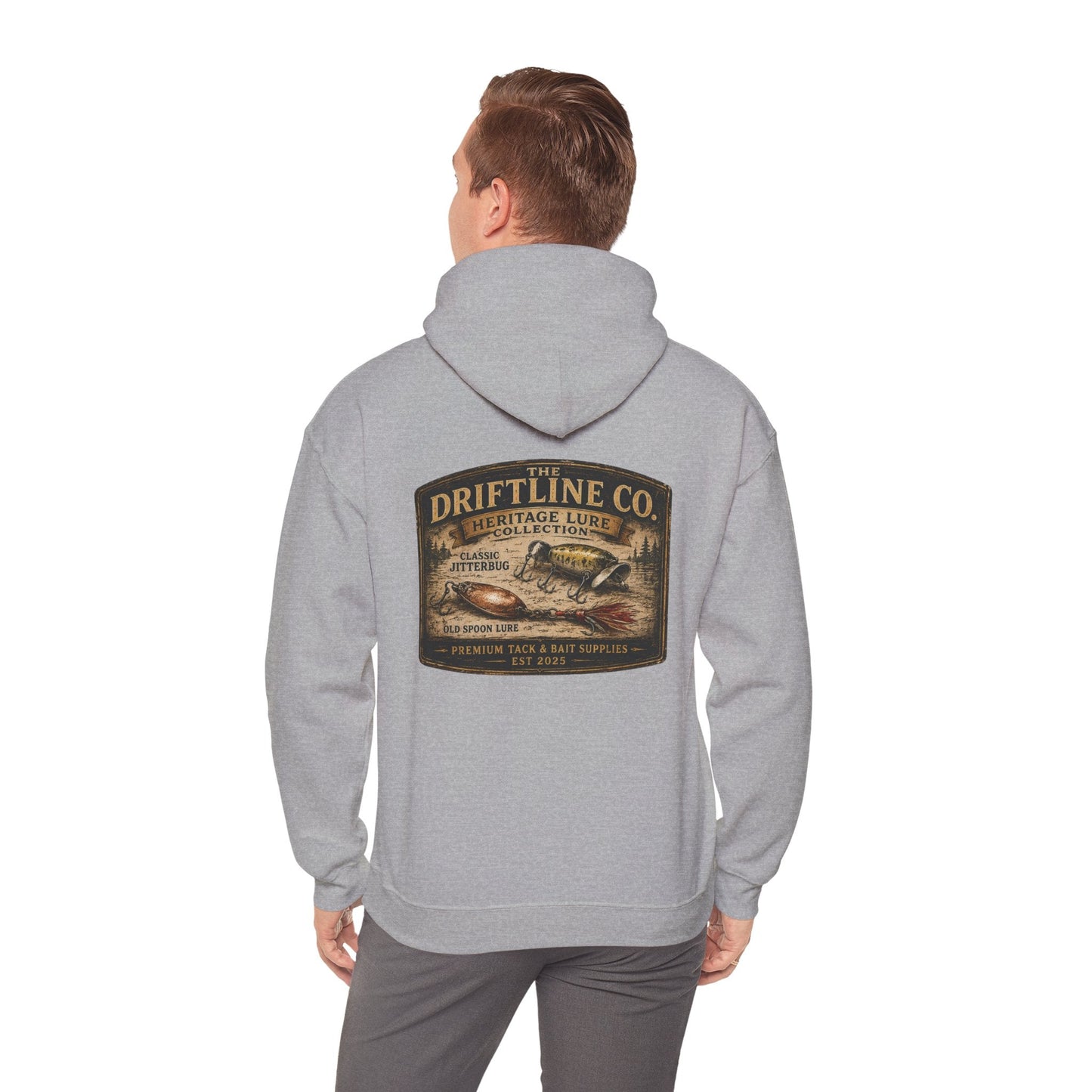 The Driftline Company Heritage Lure Collection Hoodie - SJM Print Store