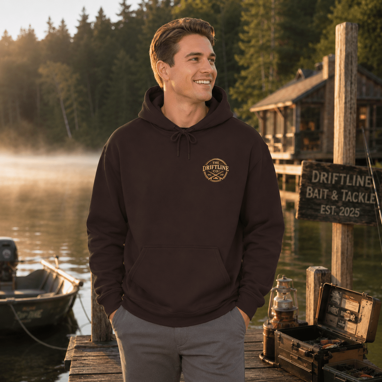 The Driftline Company Heritage Lure Collection Hoodie - SJM Print Store