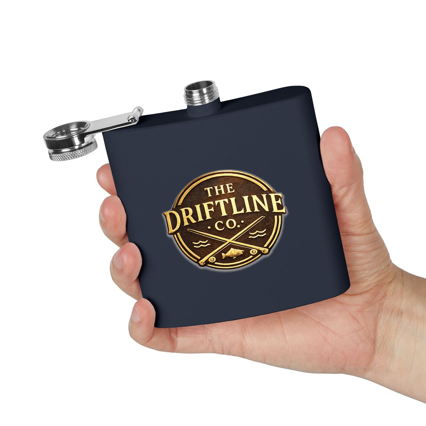 The Driftline Company Hip Flask - SJM Print Store