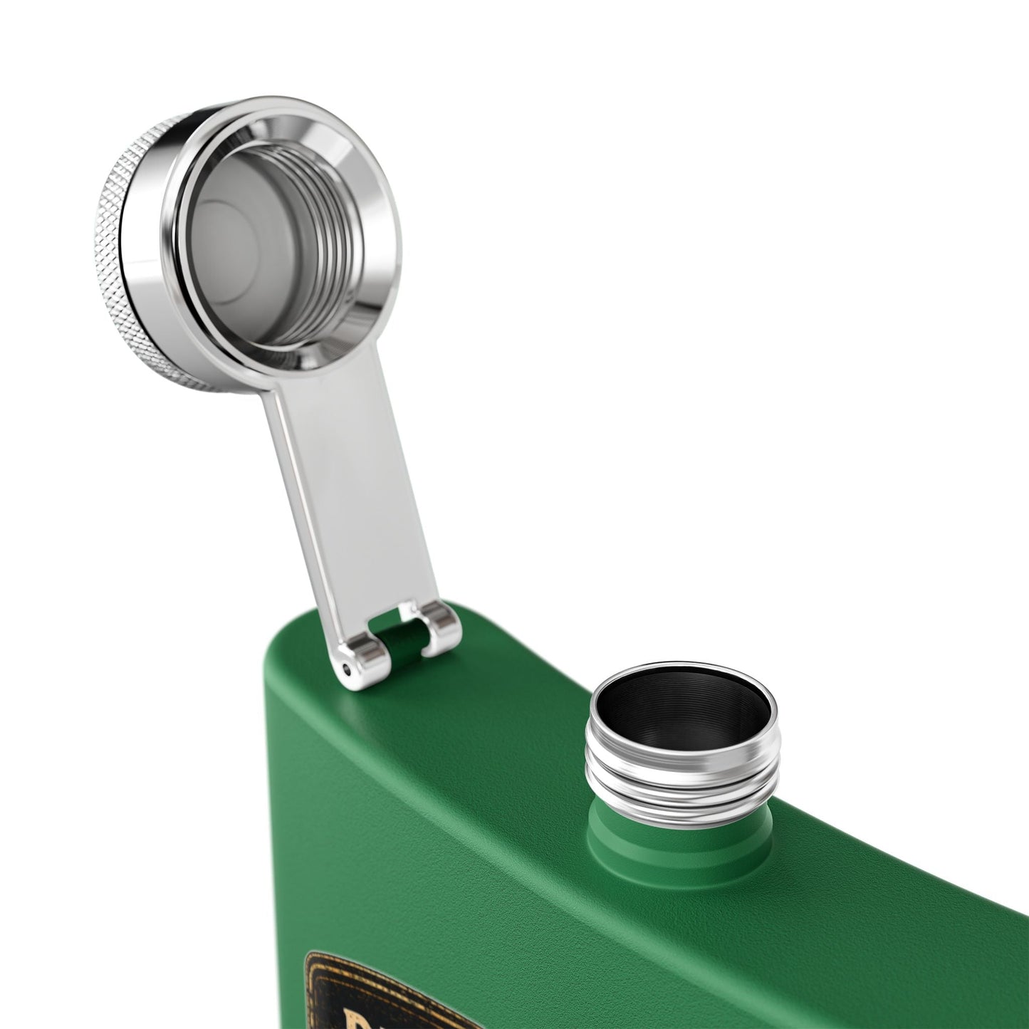 The Driftline Company Marina & Supply Co. Hip Flask | Northern Water Outfitters Stainless Steel Flask - SJM Print Store