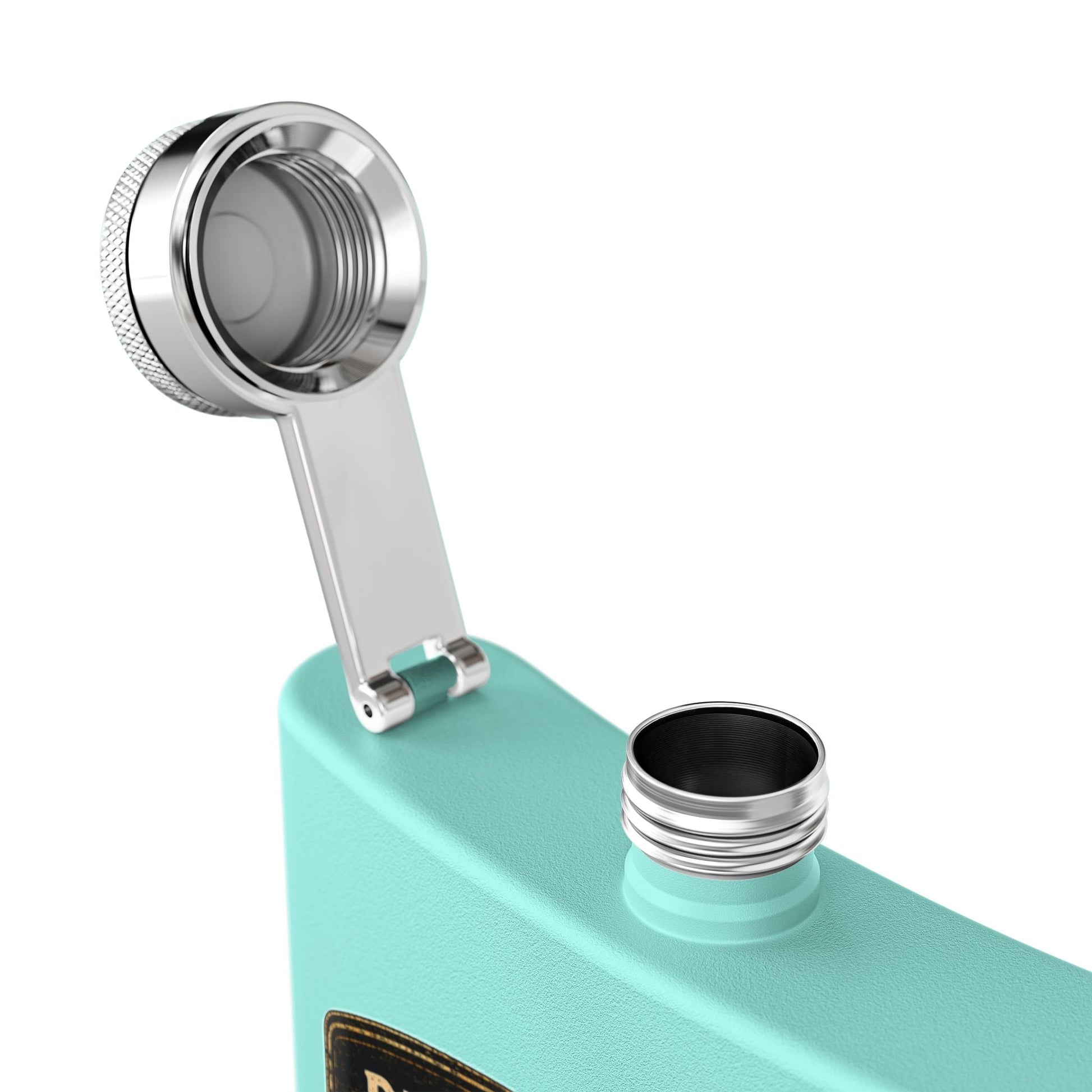 The Driftline Company Marina & Supply Co. Hip Flask | Northern Water Outfitters Stainless Steel Flask - SJM Print Store