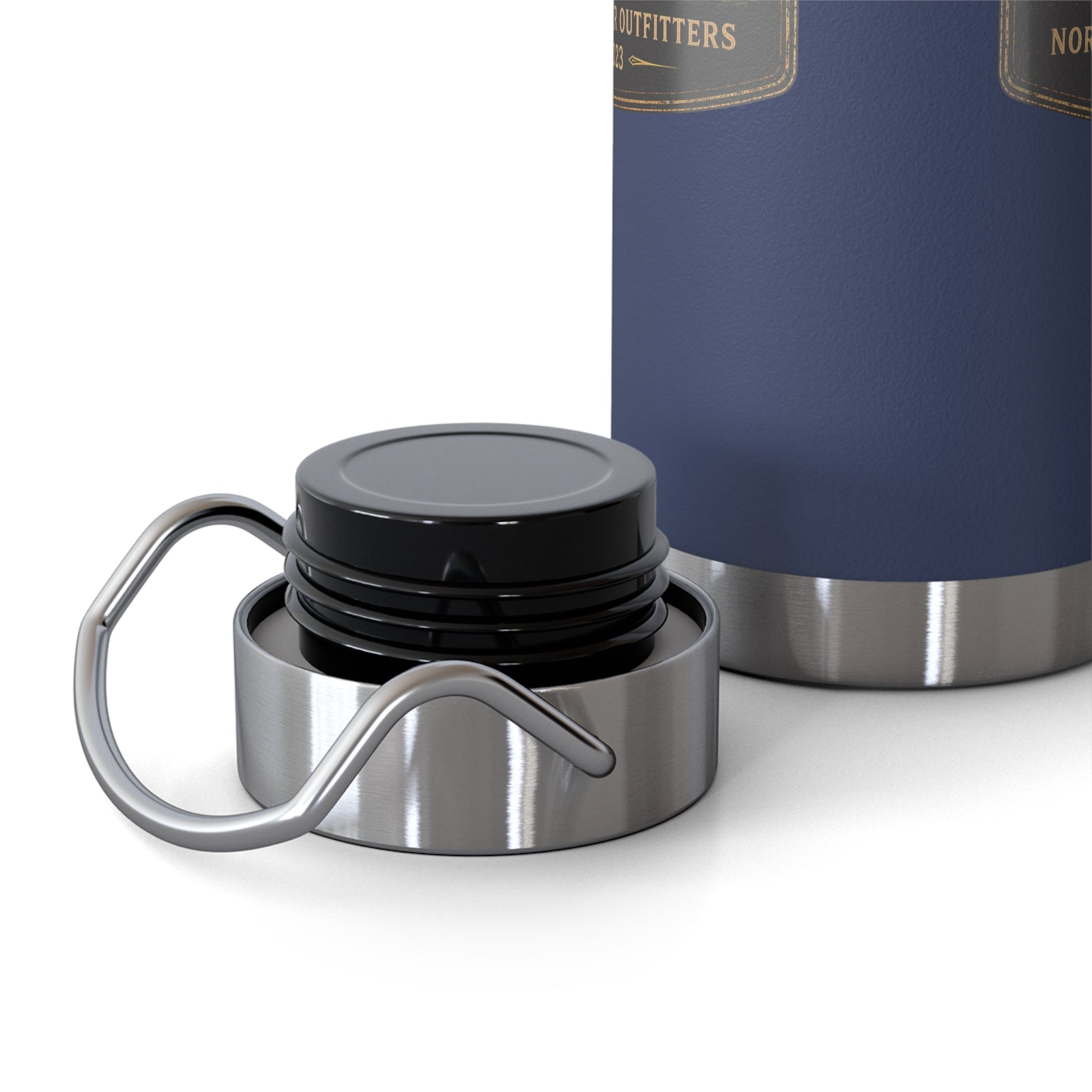 The Driftline Company Marina & Supply Co. Insulated Flask | Northern Water Outfitters Stainless Steel Water Bottle - SJM Print Store