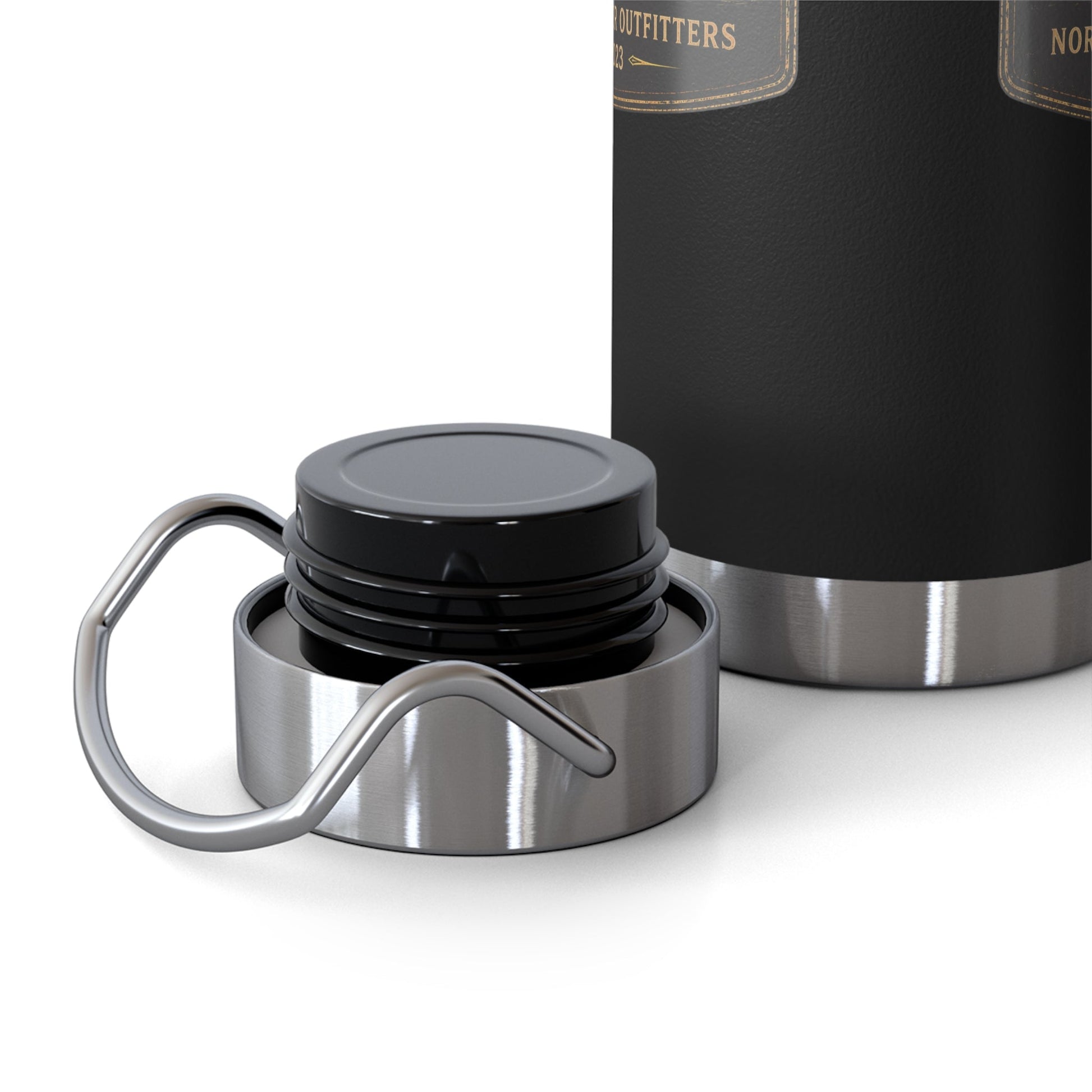 The Driftline Company Marina & Supply Co. Insulated Flask | Northern Water Outfitters Stainless Steel Water Bottle - SJM Print Store