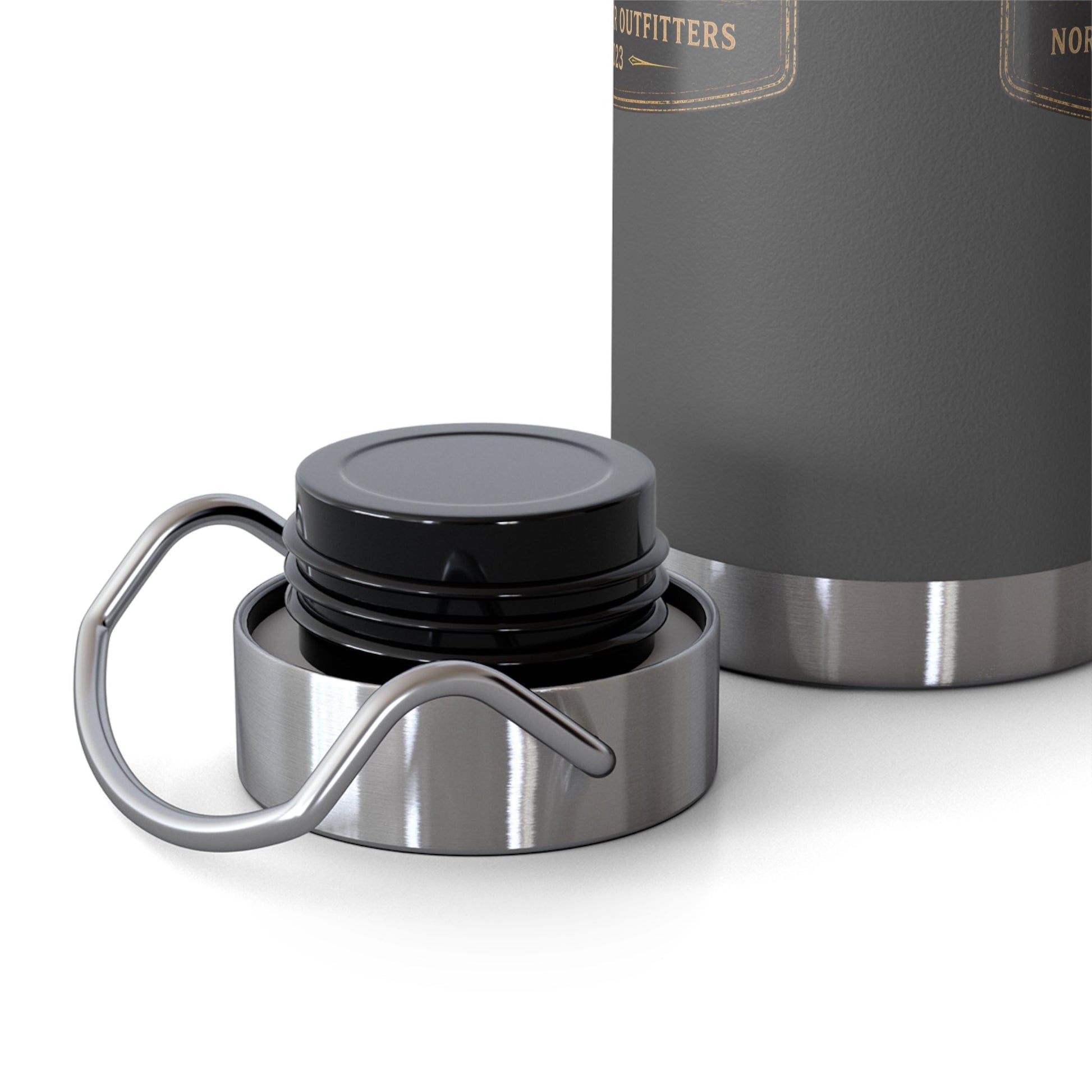 The Driftline Company Marina & Supply Co. Insulated Flask | Northern Water Outfitters Stainless Steel Water Bottle - SJM Print Store