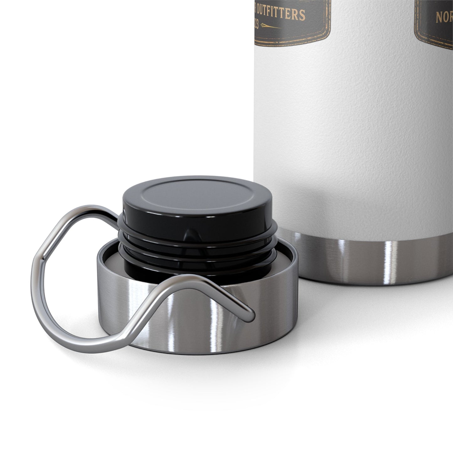 The Driftline Company Marina & Supply Co. Insulated Flask | Northern Water Outfitters Stainless Steel Water Bottle - SJM Print Store