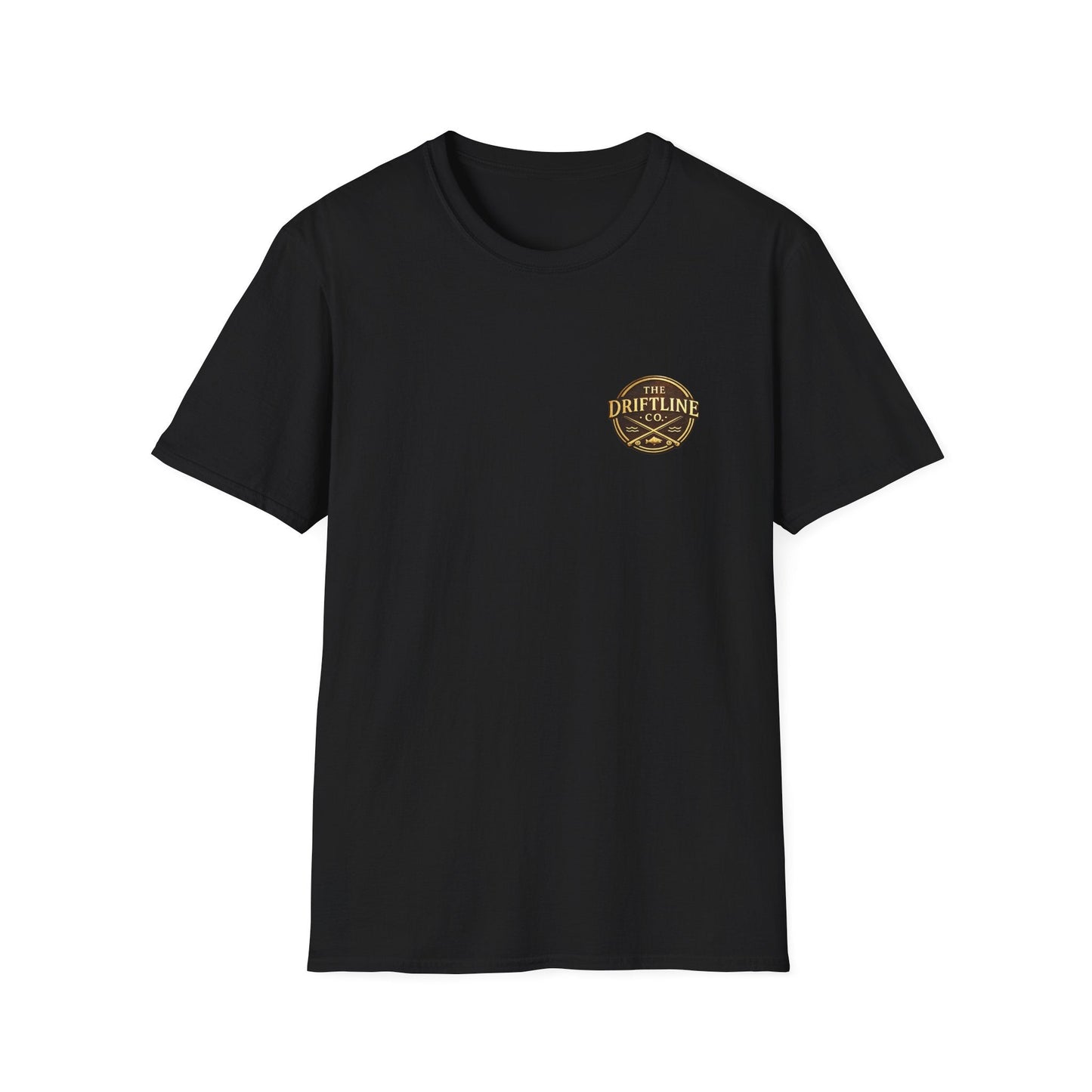 The Driftline Company Marina & Supply Co. Northern Water Outfitters Double-Sided T-Shirt | Vintage Fishing & Boating Tee - SJM Print Store