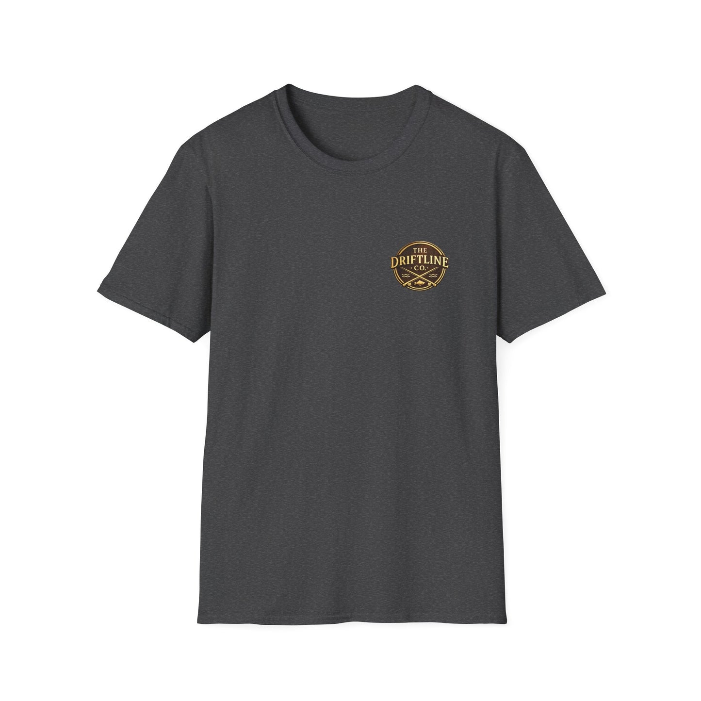 The Driftline Company Marina & Supply Co. Northern Water Outfitters Double-Sided T-Shirt | Vintage Fishing & Boating Tee - SJM Print Store