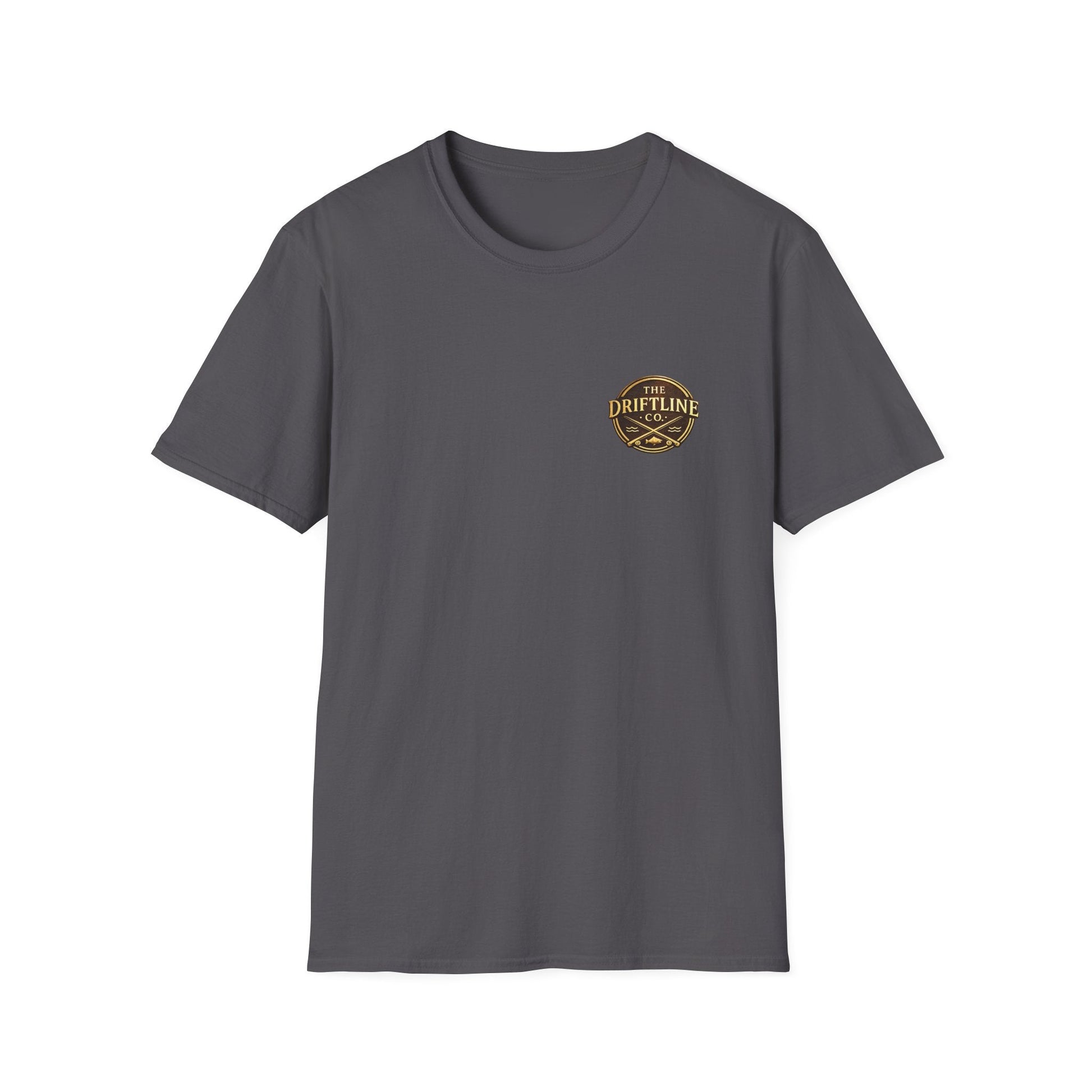 The Driftline Company Marina & Supply Co. Northern Water Outfitters Double-Sided T-Shirt | Vintage Fishing & Boating Tee - SJM Print Store