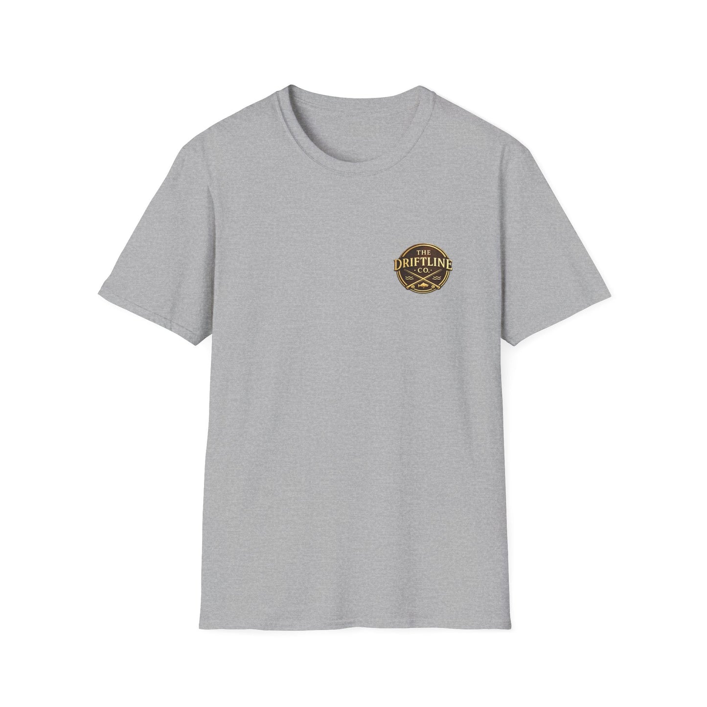 The Driftline Company Marina & Supply Co. Northern Water Outfitters Double-Sided T-Shirt | Vintage Fishing & Boating Tee - SJM Print Store
