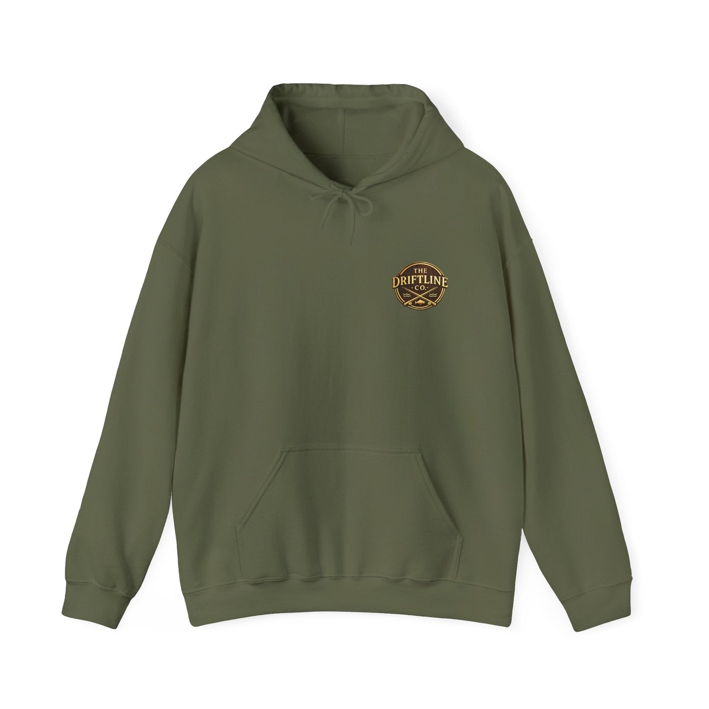 The Driftline Company Marina & Supply Co. Northern Water Outfitters Premium Hoodie | Fishing & Boating Hoodie - SJM Print Store
