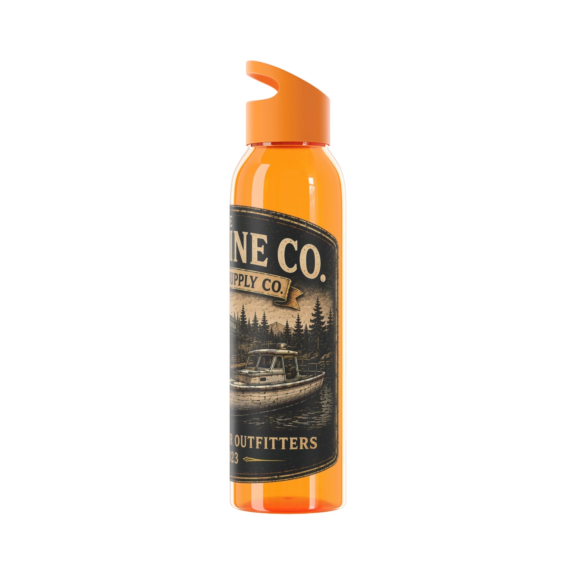 The Driftline Company Marina & Supply Co. Water Bottle | Northern Water Outfitters Sports Bottle - SJM Print Store