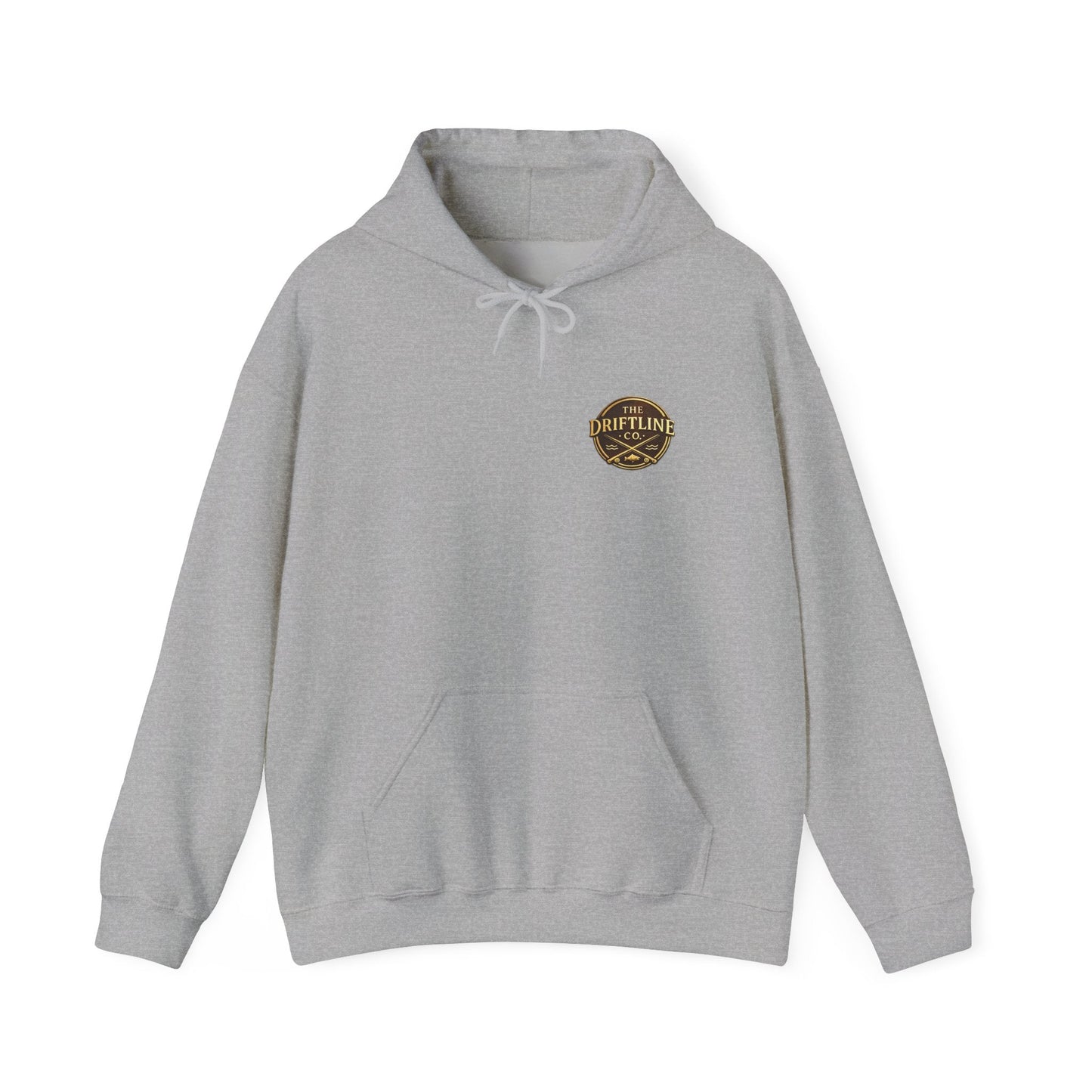 The Driftline Company Marine Suppliers Premium Tackle & Bait Heavy Blend Hoodie - SJM Print Store