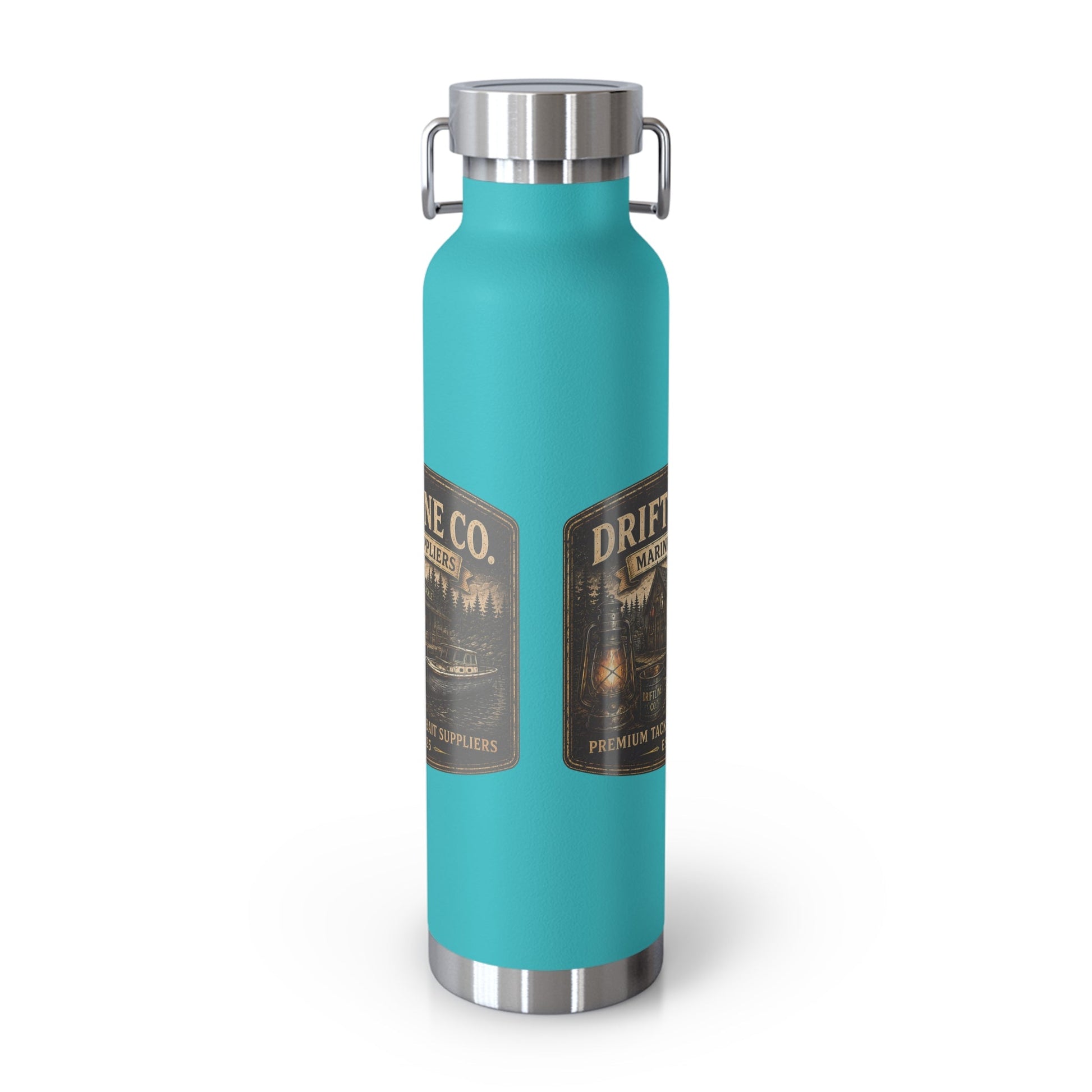 The Driftline Company Marine Suppliers Premium Tackle & Bait Insulated Stainless Steel Flask - SJM Print Store