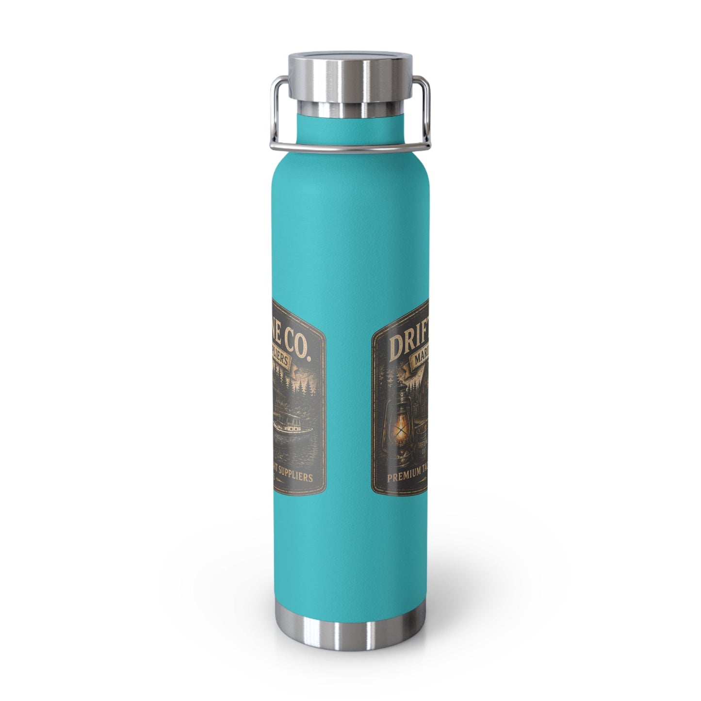 The Driftline Company Marine Suppliers Premium Tackle & Bait Insulated Stainless Steel Flask - SJM Print Store