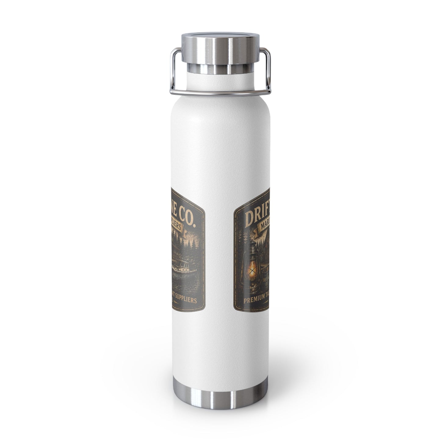 The Driftline Company Marine Suppliers Premium Tackle & Bait Insulated Stainless Steel Flask - SJM Print Store