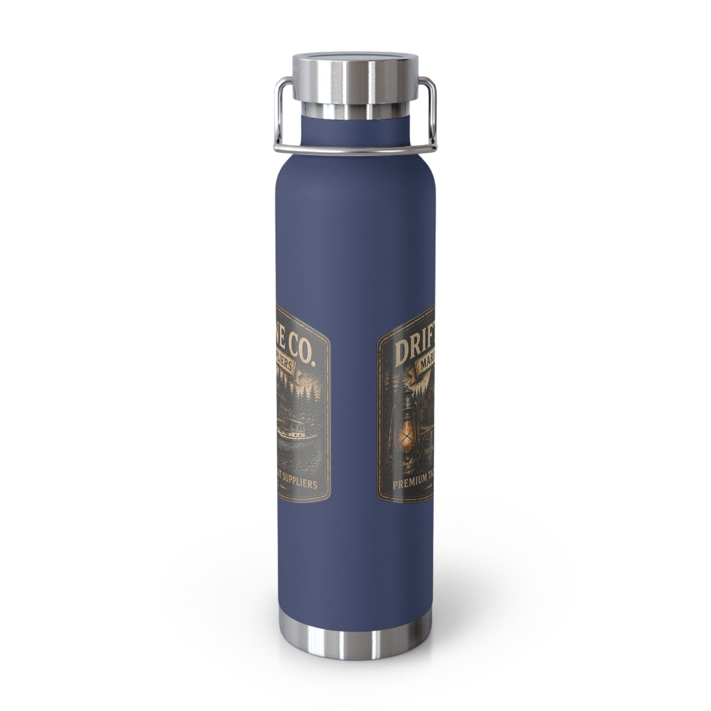 The Driftline Company Marine Suppliers Premium Tackle & Bait Insulated Stainless Steel Flask - SJM Print Store
