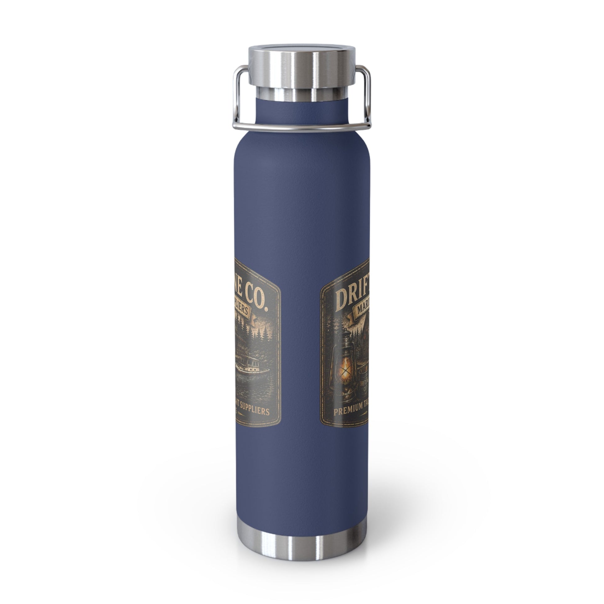The Driftline Company Marine Suppliers Premium Tackle & Bait Insulated Stainless Steel Flask - SJM Print Store