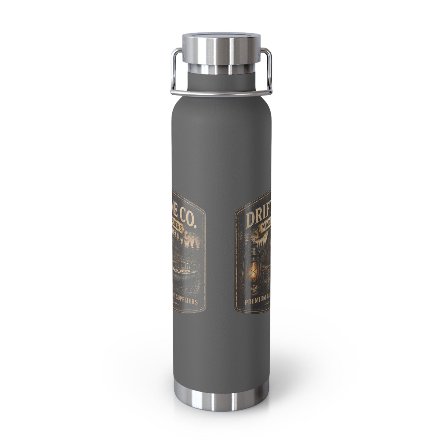 The Driftline Company Marine Suppliers Premium Tackle & Bait Insulated Stainless Steel Flask - SJM Print Store
