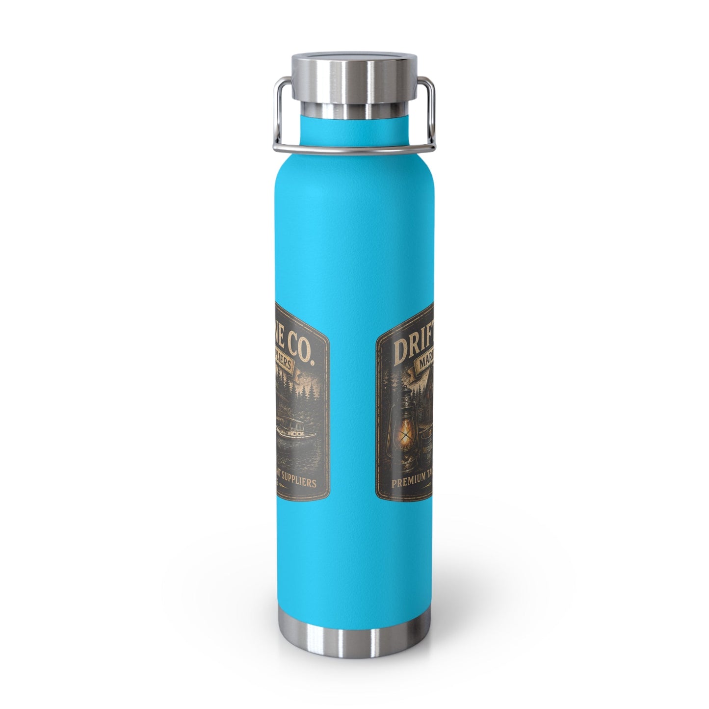 The Driftline Company Marine Suppliers Premium Tackle & Bait Insulated Stainless Steel Flask - SJM Print Store