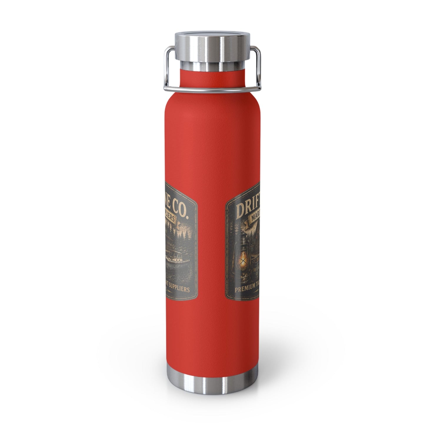 The Driftline Company Marine Suppliers Premium Tackle & Bait Insulated Stainless Steel Flask - SJM Print Store
