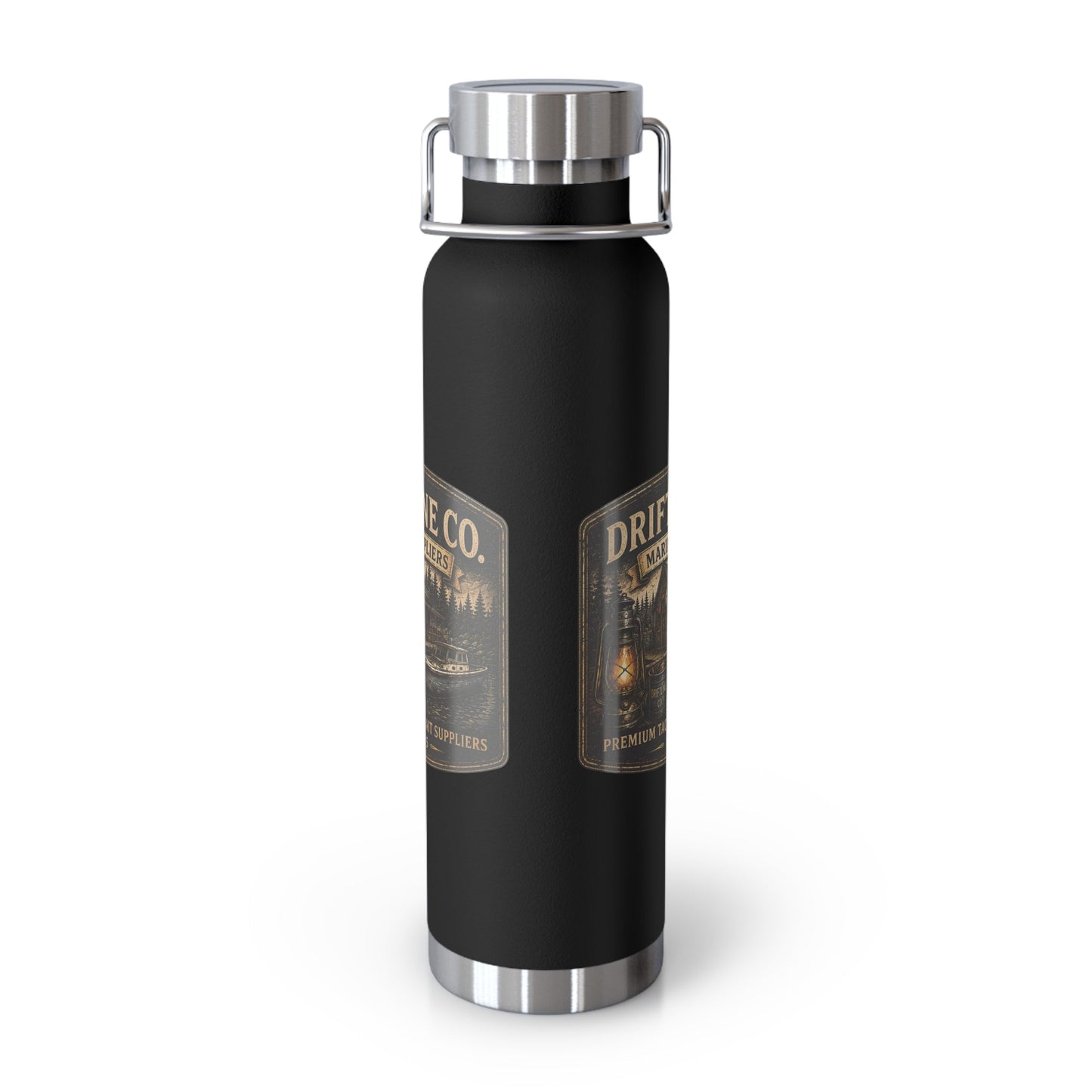 The Driftline Company Marine Suppliers Premium Tackle & Bait Insulated Stainless Steel Flask - SJM Print Store