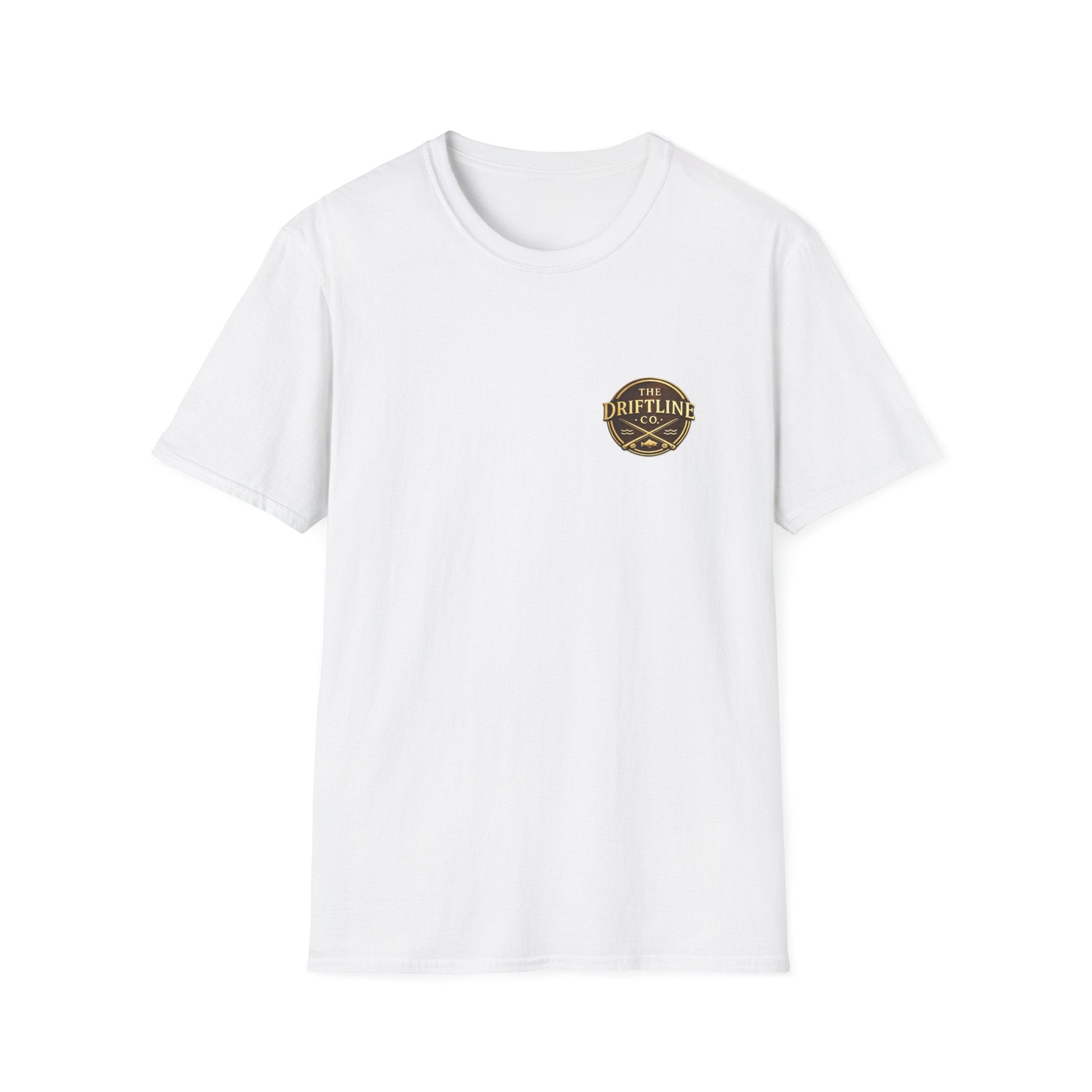The Driftline Company Marine Suppliers Premium Tackle & Bait Premium Back Print T-Shirt - SJM Print Store