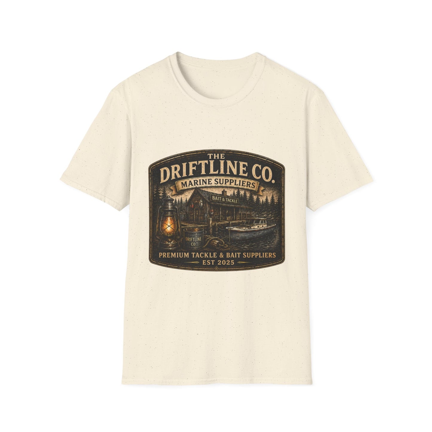 The Driftline Company Marine Suppliers Premium Tackle & Bait Premium Unisex T-Shirt - SJM Print Store