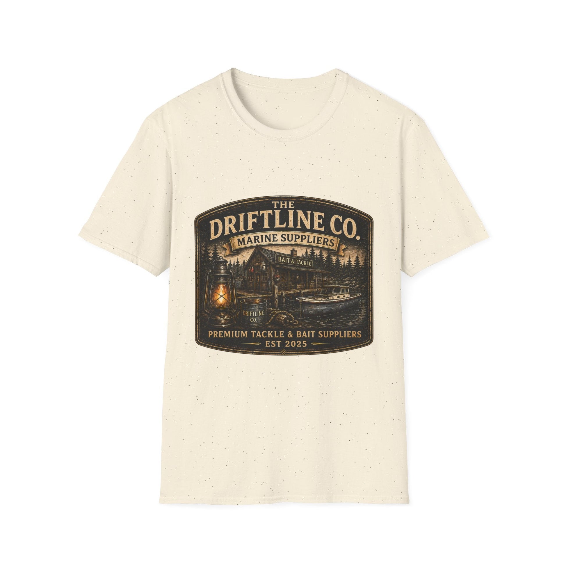 The Driftline Company Marine Suppliers Premium Tackle & Bait Premium Unisex T-Shirt - SJM Print Store
