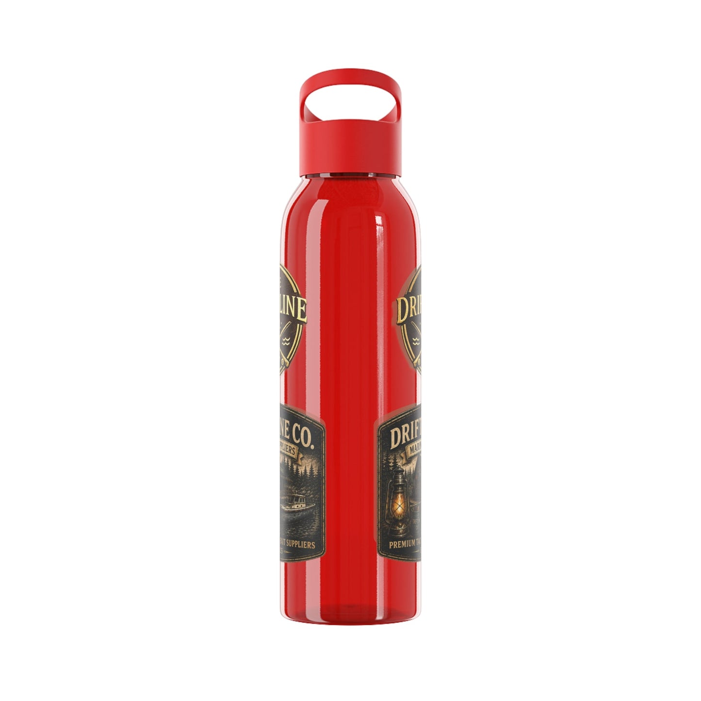 The Driftline Company Marine Suppliers Premium Tackle & Bait Sports Water Bottle - SJM Print Store