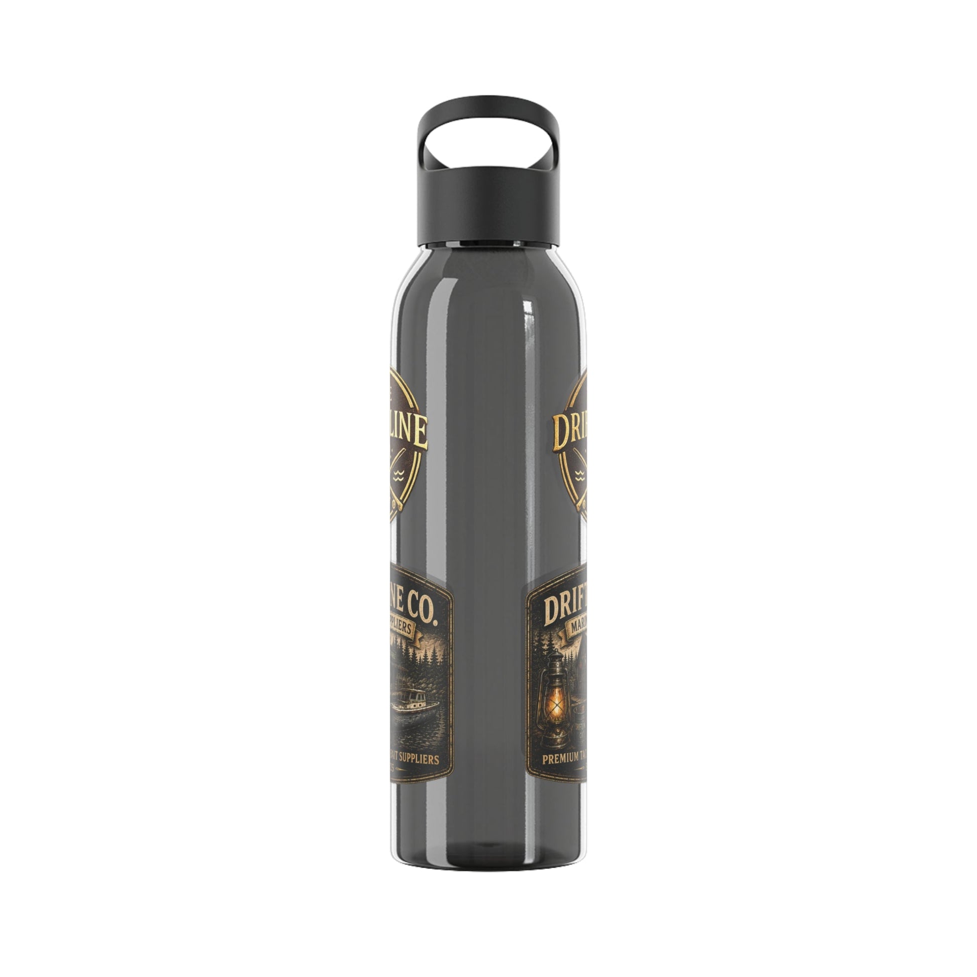 The Driftline Company Marine Suppliers Premium Tackle & Bait Sports Water Bottle - SJM Print Store