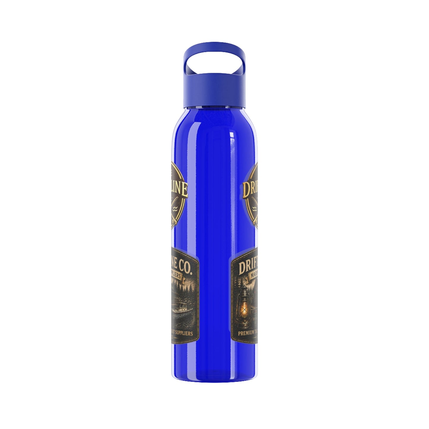 The Driftline Company Marine Suppliers Premium Tackle & Bait Sports Water Bottle - SJM Print Store
