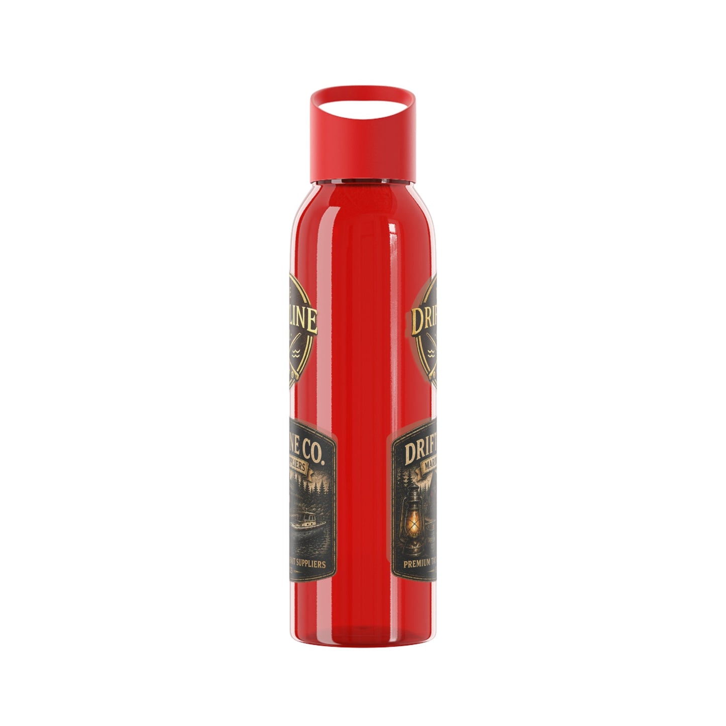The Driftline Company Marine Suppliers Premium Tackle & Bait Sports Water Bottle - SJM Print Store