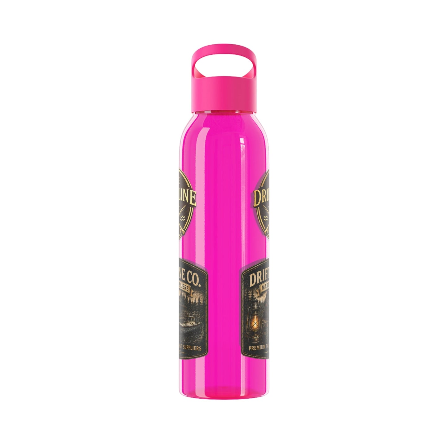 The Driftline Company Marine Suppliers Premium Tackle & Bait Sports Water Bottle - SJM Print Store