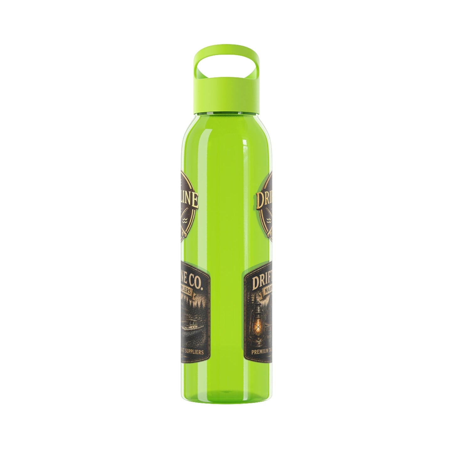 The Driftline Company Marine Suppliers Premium Tackle & Bait Sports Water Bottle - SJM Print Store