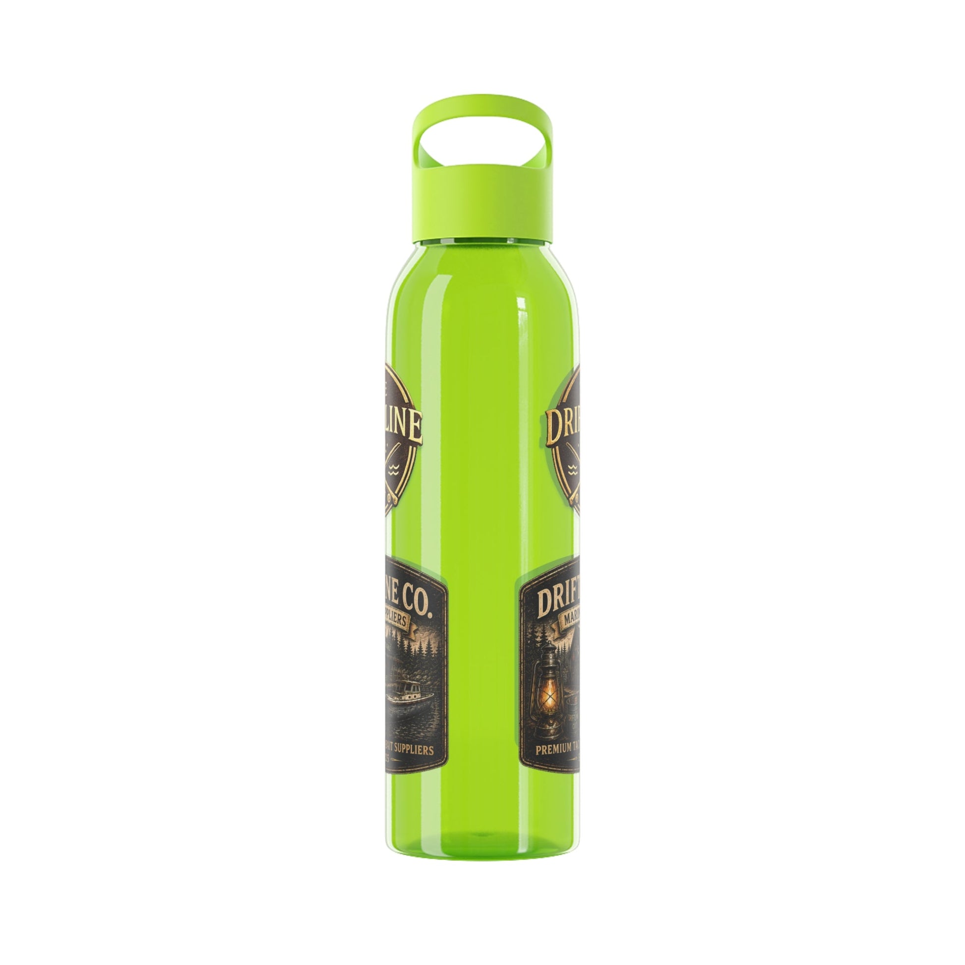 The Driftline Company Marine Suppliers Premium Tackle & Bait Sports Water Bottle - SJM Print Store