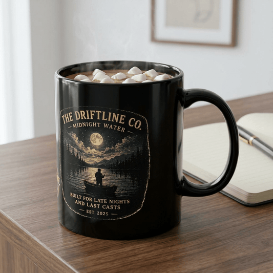 The Driftline Company Midnight Water Mug - SJM Print Store