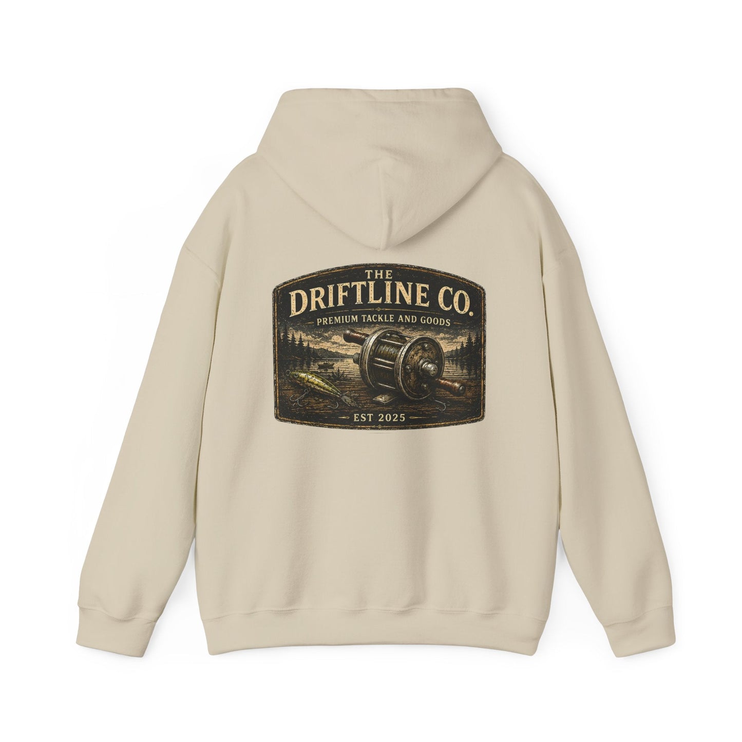 The Driftline Company Premium Tackle & Goods Fishing Hoodie - SJM Print Store