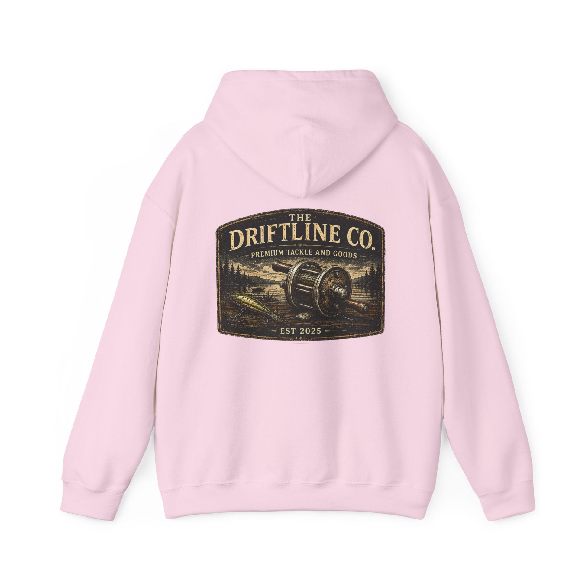 The Driftline Company Premium Tackle & Goods Fishing Hoodie - SJM Print Store