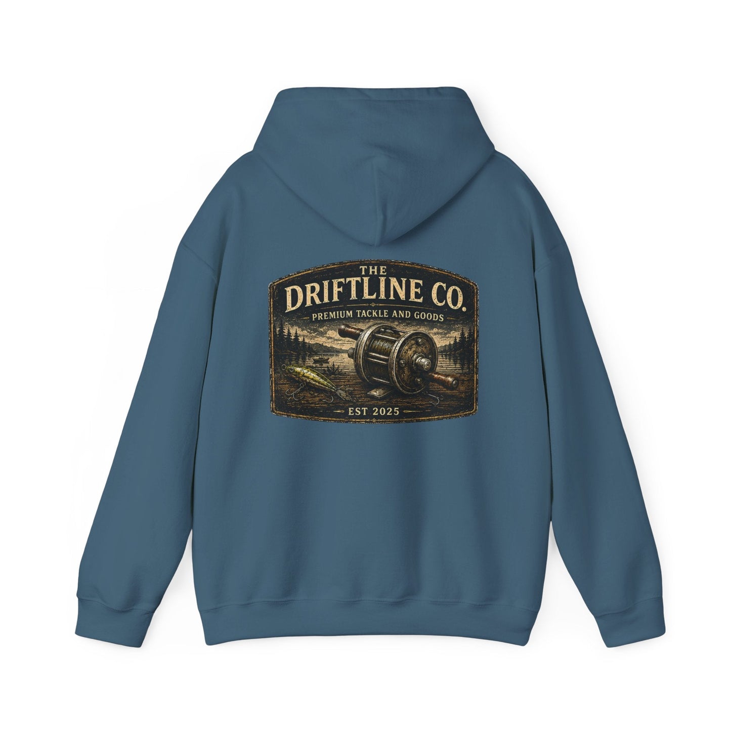 The Driftline Company Premium Tackle & Goods Fishing Hoodie - SJM Print Store