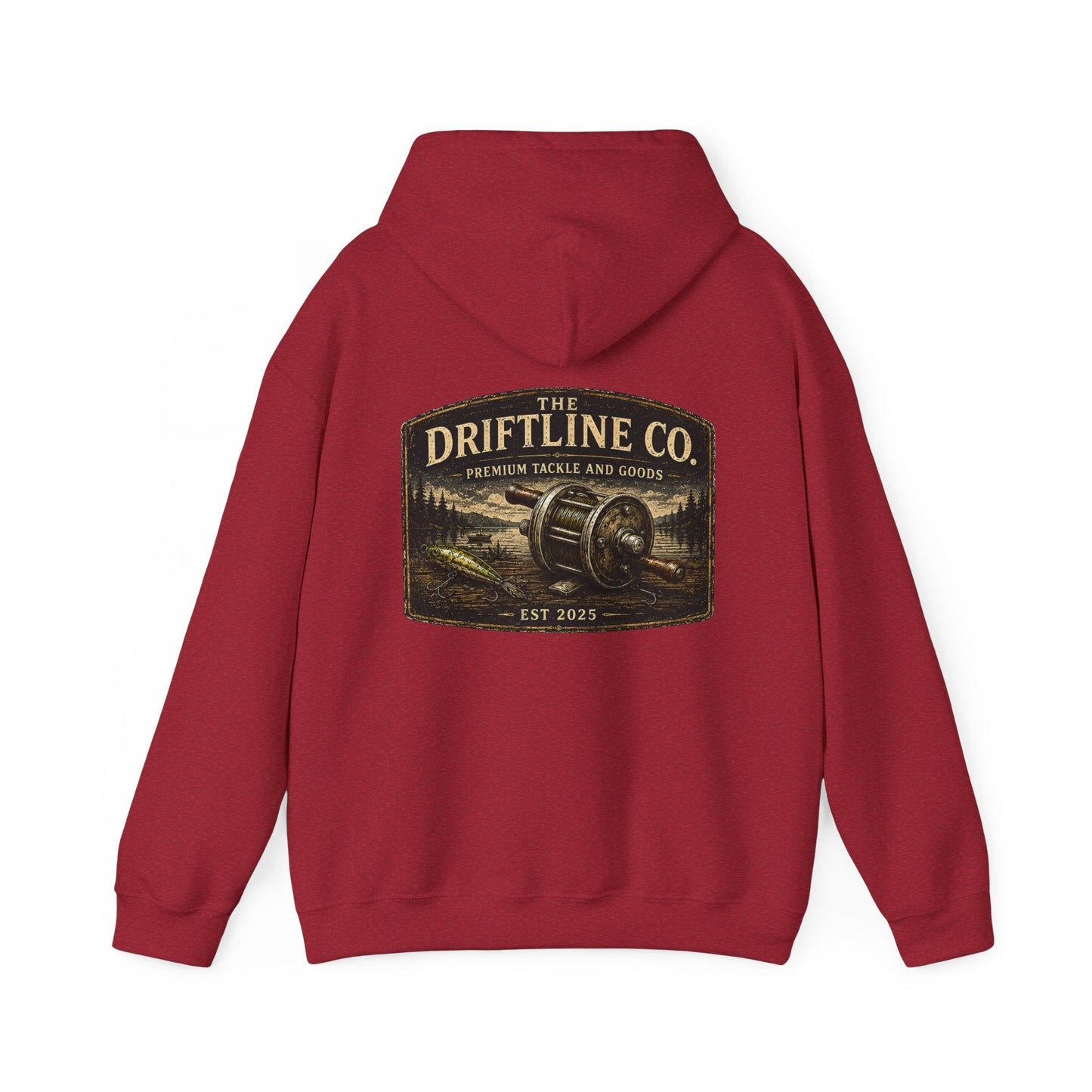 The Driftline Company Premium Tackle & Goods Fishing Hoodie - SJM Print Store